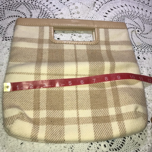 Cream and brown tote - Picture 4 of 6
